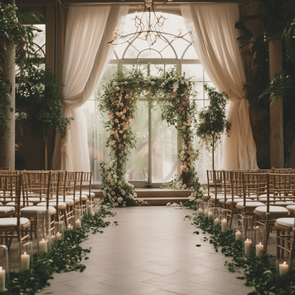 Green Vibes Arch" – A captivating display of lush greenery and vines, enchanting your event with natural beauty and tranquility. Green Vibes Arch - A mesmerizing display of lush greenery and vines, bringing natural beauty to your event