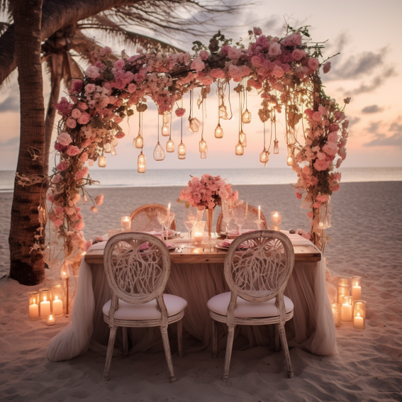 Sweetheart Table Wedding Arches