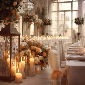 Romantic Elegance Table Setting