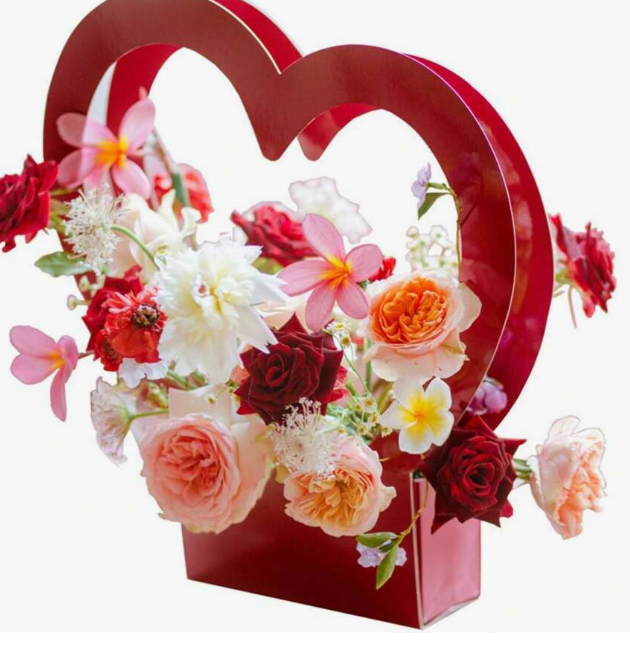Heart Valentine Floral Bouquet